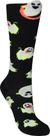Meia 3/4 Cano Alto Fantasma Hallowen Infantil