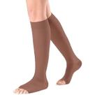 Meia 3/4 Select Comfort Premium Sigvaris - 20-30mmHg - Chocolate - Aberta - M1 Meia 3/4 Select Comfort Premium Sigvaris - 20-30mmHg - Chocolate - Aberta - M1