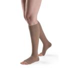 Meia 3/4 Sigvaris Dynaven Basic - Aberta - 20-30 mmHg - Bege - P2