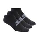 Meia 3 Pares Masculino Microfiber Non Terry Preto Skechers