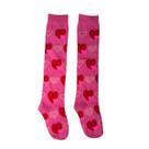 Meia 5/8 infantil para meninas com elastano selene