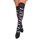 Meia 7/8 Longa Adulto Festa Fantasia Halloween Cosplay: Modelo Morcego