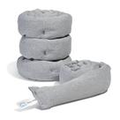 Meia absorvente de água PIG Dryer-Safe, reutilizável, pacote com 4 unidades, cinza