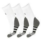 Meia Adidas Performance Climacool Com 3 Pares - Branco