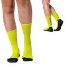 Meia Adulto Unissex Canelada Cano Medio Speedo Performace Trifil Cor:VerdeTamanho:39-44