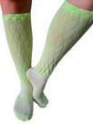 Meia aerobica verde lime 16/934-39 ref-20022001