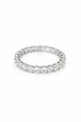 Meia Aliança com Moissanite Ouro 18k - 4.10 Cor:AmareloTamanho:17