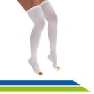 Meia Anti Trombo Elástica 7/8 Meia Coxa 18MMHG AES PAR VENOSAN