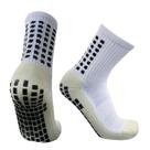 Meia Antiderrapante Futebol Esportivo Profissional Meião Tipo Trusox Pro Soccer Prosocks Cano Médio