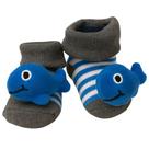 Meia Antiderrapante Para Bebê Plin Baby Baleia Meia Antiderrapante Para Bebê Plin Baby Baleia