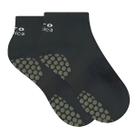 Meia Antiderrapante Para Pilates Hidro Hidroginastica Preto