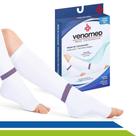 Meia Antitrombo Branca Pré e PósCirúrgica Abdominoplastia Bariátrica Lipo 15 a 21MMHG 3/4 Venomed