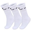 Meia Babolat Basic X3 Pack Com 3 Pares - 39 A 42