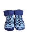 Meia baby ant 0-15 marinho e azul ceu ref- 01056056 Meia baby ant 0-15 marinho e azul ceu ref- 01056056