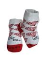 Meia baby branco e vermelho 0-15 ant ref-05612301 Meia baby branco e vermelho 0-15 ant ref-05612301