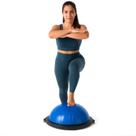 Meia Bola Bosu Com Alça para Exercicios, Equilíbrio e Yoga 60cm