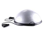 Meia bola cinza com alças WCT Fitness