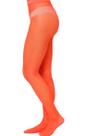 Meia Calça Arrastão Laranja Adulto Meia Calça Arrastão Laranja Adulto