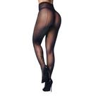 Meia-Calça Arrastão Risca de Giz Yaffa Y2008 Laço