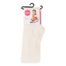 Meia Calça Bebe RN em Algodão Creme Meia Calça Bebe RN em Algodão Creme