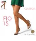 Meia Calça Clássica Fio 15 Selene Bege Meia Calça Clássica Fio 15 Selene Bege