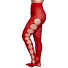 Meia Calça com Abertura nas Laterais detalhes em Strass - Yaffa Lingerie