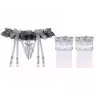 Meia-Calça de Renda Soft Top com Suspensór ElaShopp Meia-Calça de Renda Soft Top com Suspensór ElaShopp