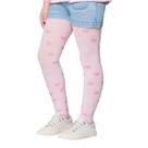Meia Calça Estampada Infantil Fio 80 Algodão Inverno