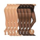 Meia-calça Feminina De Seda Anti-engate, Ajuste Slim, Alta Elasticidade, Respirável, Ultrafina, 2/5 Meia-calça Feminina De Seda Anti-engate, Ajuste Slim, Alta Elasticidade, Respirável, Ultrafina, 2/5