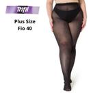 Meia Calça Feminina Plus Size Fio 40 Denier - Trifil Meia Calça Feminina Plus Size Fio 40 Denier - Trifil