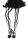 Meia-calça Leg Avenue Harlequin Optical Illusion, tamanho único