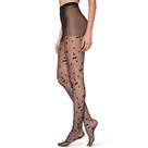 Meia Calça Loba Fio 15 Corações 5758-001