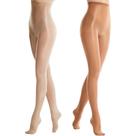 Meia calça luxo fio 70d anticelulite resistente brilhante