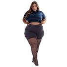 Meia Calça Plus Size Bela Mulher Tamanhos Grandes Meia Calça Plus Size Bela Mulher Tamanhos Grandes
