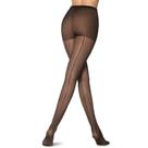 Meia Calça Risca Atrás Loba Fio 15 5685-001 Meia Calça Risca Atrás Loba Fio 15 5685-001