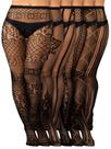 Meia-calça Skylety Fishnet Suspensor Meia Alta x6 Meia-calça Skylety Fishnet Suspensor Meia Alta x6