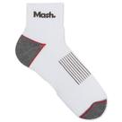 Meia Cano Curto Alta Performance Mash Masculina Algodão Meia Cano Curto Alta Performance Mash Masculina Algodão