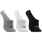 Meia Cano Invisível Mizuno Basic Tam. 33-38 Pacote Com 3 Pares Meia Cano Invisível Mizuno Basic Tam. 33-38 Pacote Com 3 Pares
