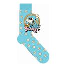 Meia Cano Longo Adulto 34-39 Azul Snoopy 7185SNO1 Cia da Meia