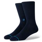 Meia Cano Longo Algodão Stance Incon Azul Dark Unissex