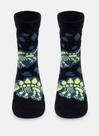 Meia Cano Longo Bebê Menino Dinossauro Fósseis Brilha no Escuro - Puket Meia Cano Longo Bebê Menino Dinossauro Fósseis Brilha no Escuro - Puket