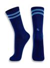 Meia Cano Longo Lupo 03292-009 Masculina Sport Listras Algodão T. 37/40 41/44