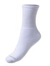 Meia Cano Médio Feline Feel Dry Branca Para Botas E Tênis Meia Cano Médio Feline Feel Dry Branca Para Botas E Tênis