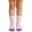 Meia Cano Médio Kids Menina Lupo