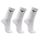 Meia Cano Médio Mizuno Prime Tam. 33-38 Pacote Com 3 Pares Meia Cano Médio Mizuno Prime Tam. 33-38 Pacote Com 3 Pares