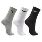Meia Cano Médio Mizuno Prime Tam. 33-38 Pacote Com 3 Pares Meia Cano Médio Mizuno Prime Tam. 33-38 Pacote Com 3 Pares