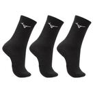 Meia Cano Médio Mizuno Prime Tam. 33-38 Pacote Com 3 Pares Meia Cano Médio Mizuno Prime Tam. 33-38 Pacote Com 3 Pares