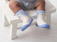 Meia com sola comfort ludica pimpolho Bege Meia com sola comfort ludica pimpolho Bege