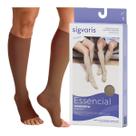 Meia Compressiva 3/4 Panturrilha Sigvaris Select Comfort Premium 20-30mmhg - Cor Chocolate