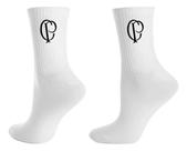 Meia Corinthians Cp Cano Médio Masculina Branco -